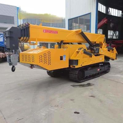 Certificação CE 8t Mini Crawler Spider Crane para levantar em lojas de materiais de construção