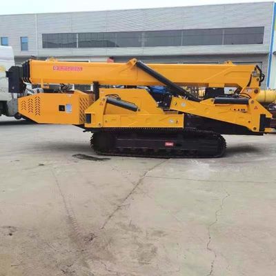 Certificação CE 8t Mini Crawler Spider Crane para levantar em lojas de materiais de construção