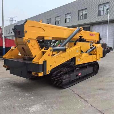 Certificação CE 8t Mini Crawler Spider Crane para levantar em lojas de materiais de construção