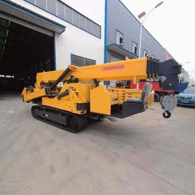 Certificação CE 8t Mini Crawler Spider Crane para levantar em lojas de materiais de construção