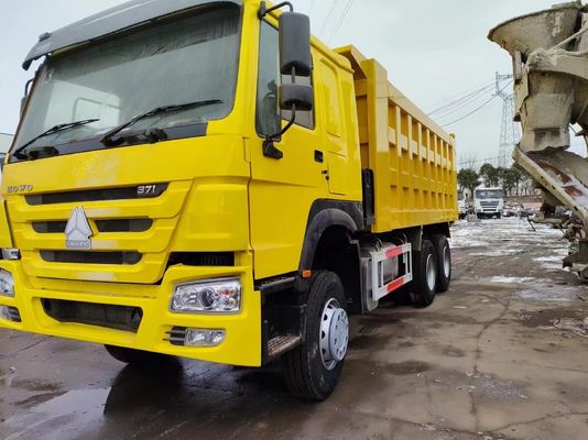 Capacidade de motor de 6-8L Sinotruck HOWO 6*4 camião de descarga de mão direita camião de segunda mão