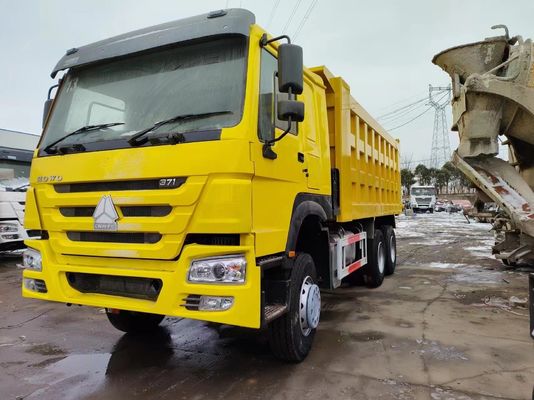 Capacidade de motor de 6-8L Sinotruck HOWO 6*4 camião de descarga de mão direita camião de segunda mão