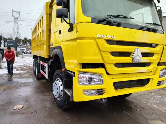 Capacidade de motor de 6-8L Sinotruck HOWO 6*4 camião de descarga de mão direita camião de segunda mão