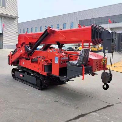 Granas de aranha diesel móveis dobráveis de 5 toneladas com tamanho personalizado de 4600*1430*2170MM