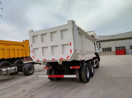351-450hp Design de pneus radiais de alta capacidade HOWO 6*4 caminhão tipper tipo U para construção