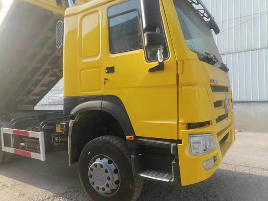 Caminhão de descarga de 10 rodas amarelo HOWO Sinotruk 6X4 caminhão de mineração com 351-450 cv