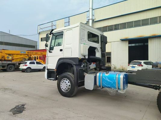 Potência 351-450 cv Sinotruk usado HOWO 6*4 caminhão tractor 12.00r20/12r22.5/315.80-25