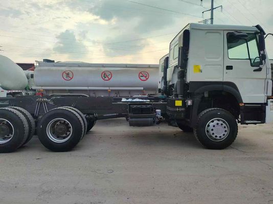 Potência 351-450 cv Sinotruk usado HOWO 6*4 caminhão tractor 12.00r20/12r22.5/315.80-25