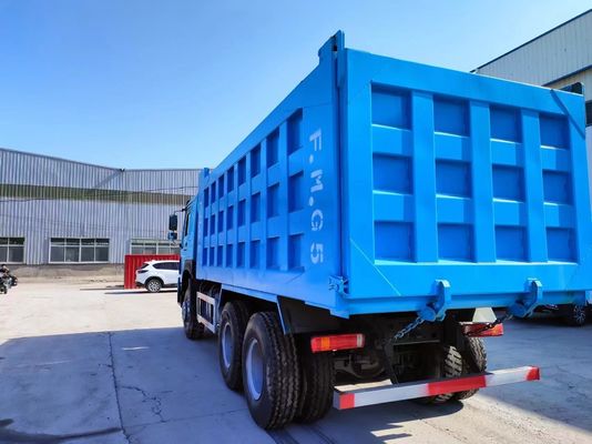 Projetos de construção Sinotruk Blue Dump Truck 6*4 Tipper Truck com pneus radiais