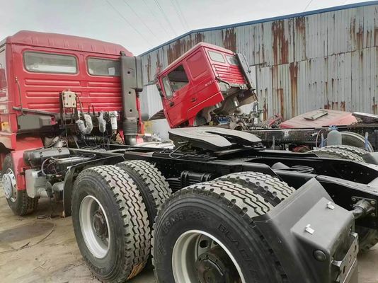 Desenho de pneu radial 400HP HOWO caminhão tractor 6 * 4 10 roda Sinotruck transmissão manual