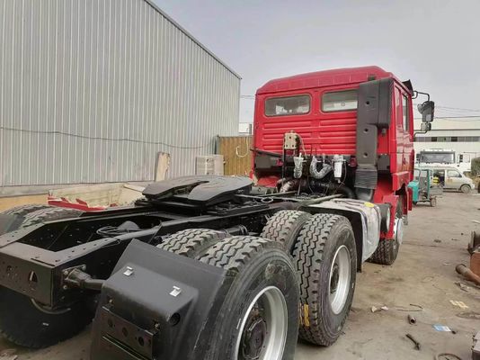 Potência 351-450hp HOWO 6X4 caminhões tractor cabeça com motor a diesel de 420HP e 10 rodas