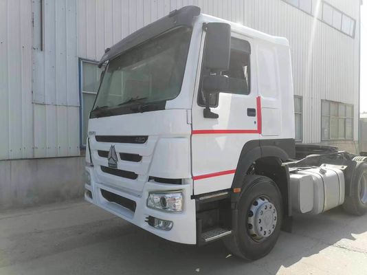 Transmissão manual Tipo 420HP Sinotruk HOWO 6 * 4 caminhão-trator com motor Weichai