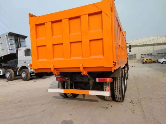 Caminhão de segunda mão para elevação frontal estilo Sinotruck HOWO 6*4 Caminhão de descarga 351-450hp