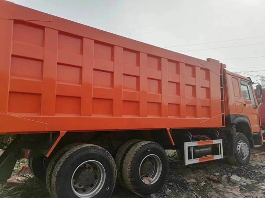 Sinotruck usado HOWO A7 6*4 10 Rodas Dump Truck 371-430HP com design de cores mistas