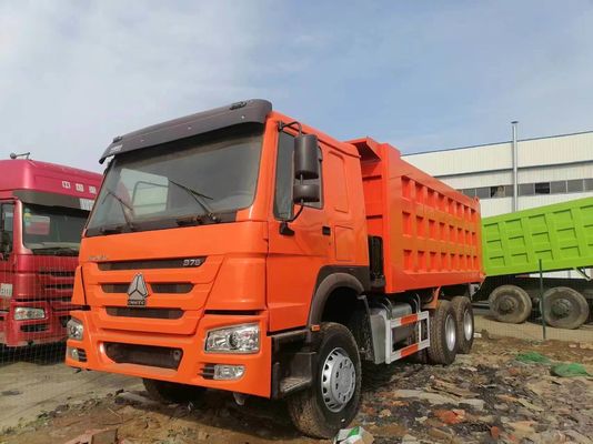 Sinotruck usado HOWO A7 6*4 10 Rodas Dump Truck 371-430HP com design de cores mistas