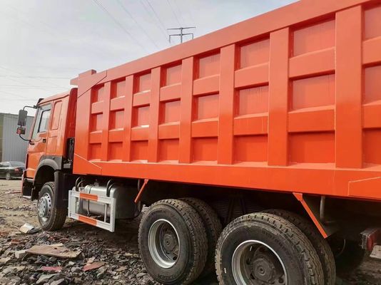 Sinotruck usado HOWO A7 6*4 10 Rodas Dump Truck 371-430HP com design de cores mistas