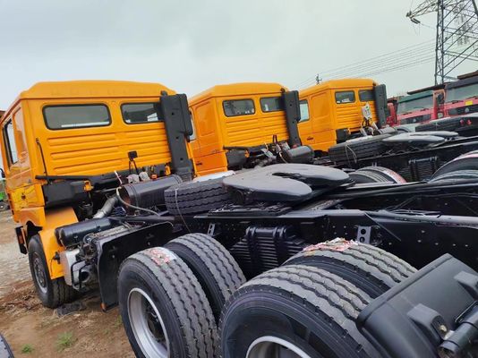 Shacman 6X4 caminhão-trator com pneu radial design e 50 toneladas de carga usados caminhão-trator