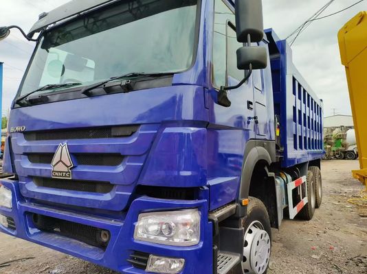 8×4 roda motriz Usado Sinotruk camião de descarga HOWO 440HP 12 pneus Capacidade de carga pesada
