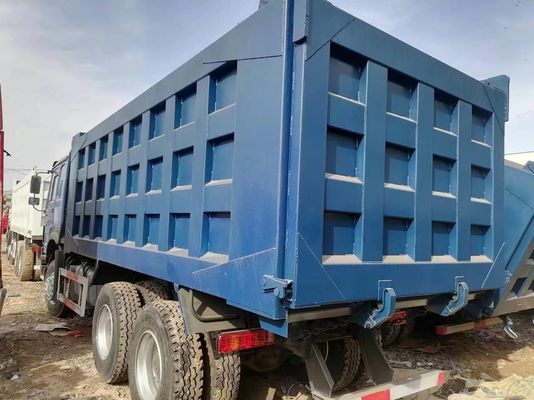 Blue Sinotruk HOWO 6*4 caminhão tractor usado 1 ano Assistência pós-venda incluída