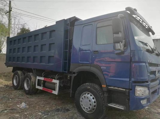 Blue Sinotruk HOWO 6*4 caminhão tractor usado 1 ano Assistência pós-venda incluída