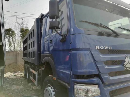 Blue Sinotruk HOWO 6*4 caminhão tractor usado 1 ano Assistência pós-venda incluída