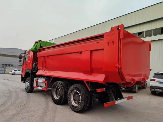 HOWO 6*4 Caminhão de descarga de construção 5 toneladas 8 toneladas 10 toneladas Capacidade e 1 ano de serviço pós-venda