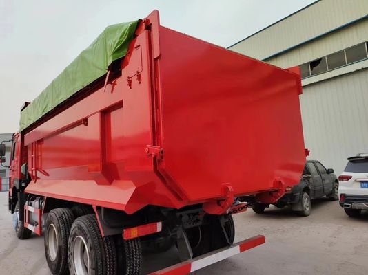 HOWO 6*4 Caminhão de descarga de construção 5 toneladas 8 toneladas 10 toneladas Capacidade e 1 ano de serviço pós-venda