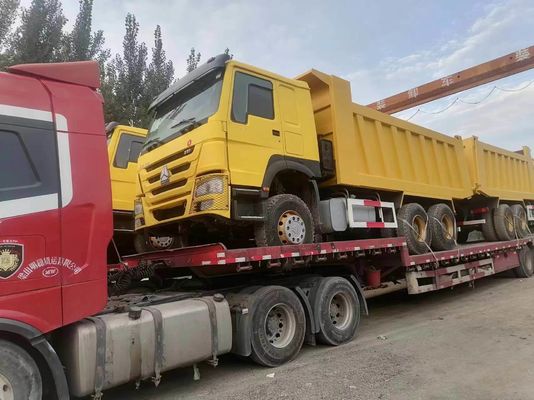 Capacidade do motor de 6-8L HOWO Caminhão 20 3050 70-100 toneladas 6X4 371HP