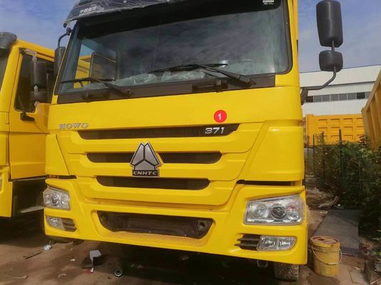 20-100 toneladas 6X4 371HP Sinotruck HOWO Caminhões de descarga usados com certificação ISO de pneus
