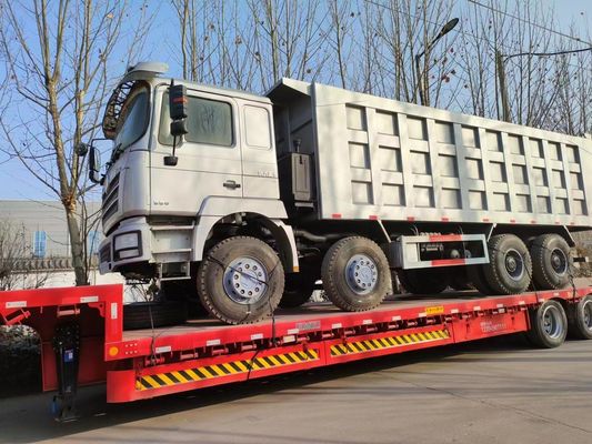 Shacman 8X4 camião de descarga 30t Sinotruck usado Super Drive 375HP 12 Wheel 40t