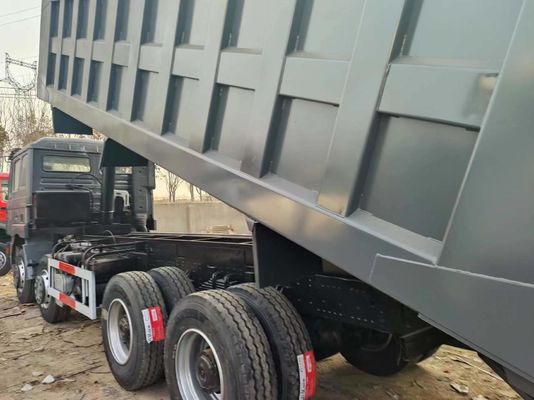 Shacman 8X4 camião de descarga 30t Sinotruck usado Super Drive 375HP 12 Wheel 40t