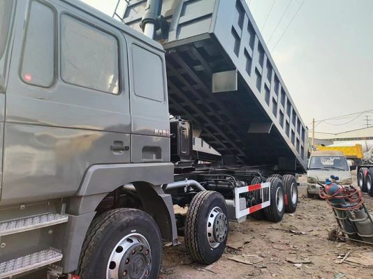Carrinho de descarga Shacman 8*4 F3000 usado com transmissão manual