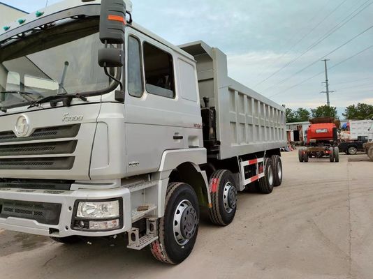 Carrinho de descarga Shacman 8*4 F3000 usado com transmissão manual