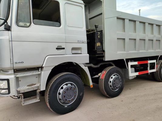 Carrinho de descarga Shacman 8*4 F3000 usado com transmissão manual