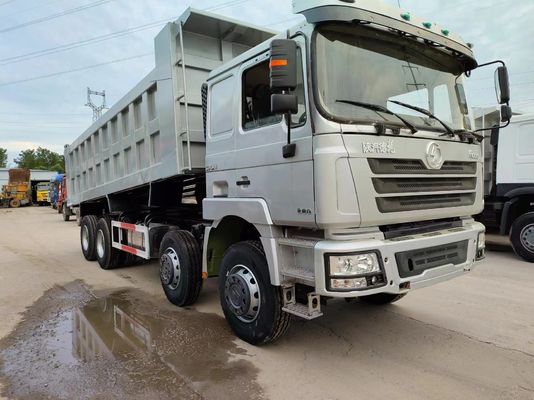 Carrinho de descarga Shacman 8*4 F3000 usado com transmissão manual