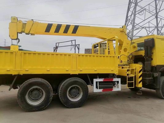 HOWO 6X4 Cranes montados em caminhão de 12 t Cranes retas de 16 t Cranes dobráveis